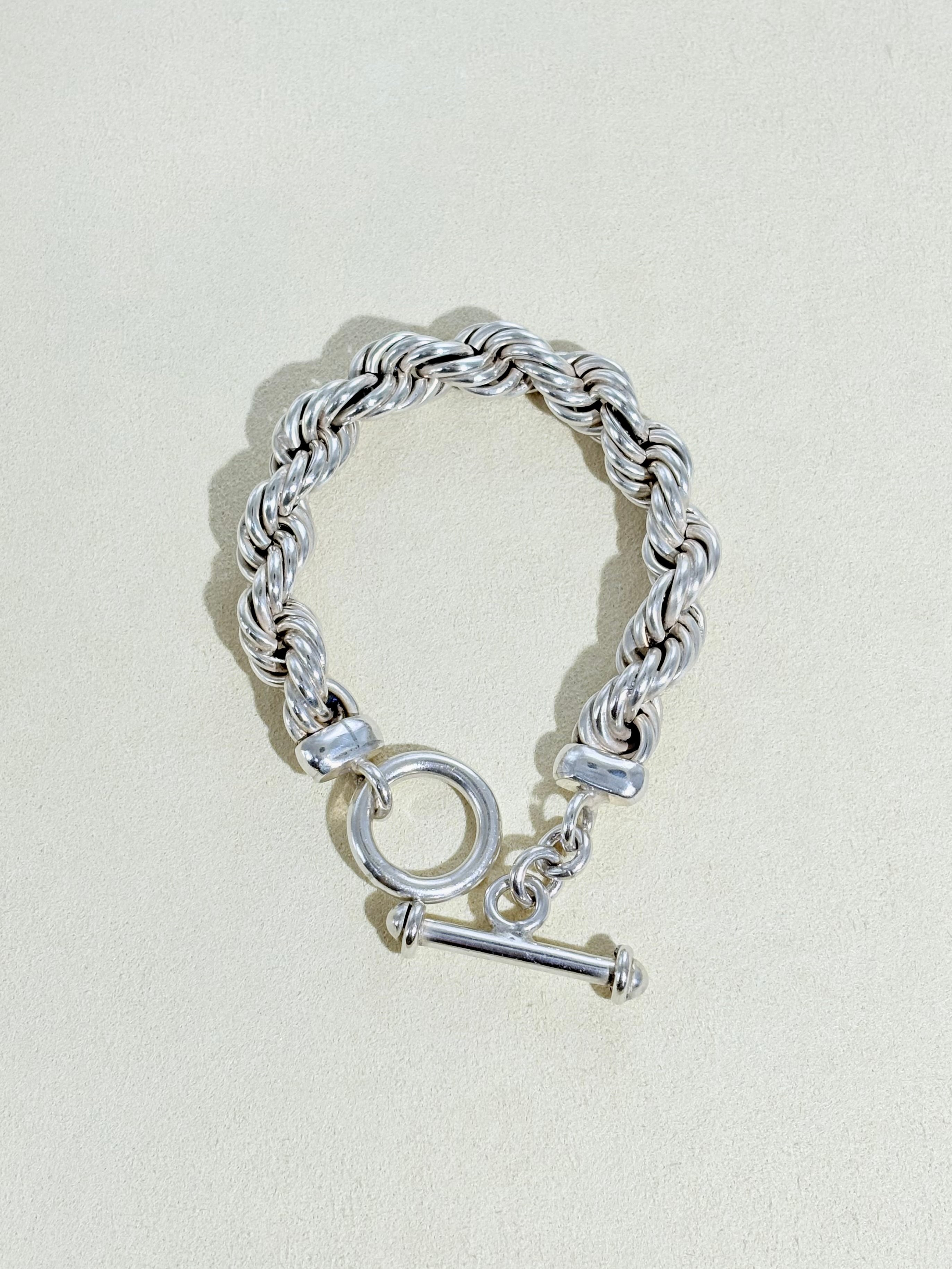 Twist Rope Chain Bracelet -Mexico-