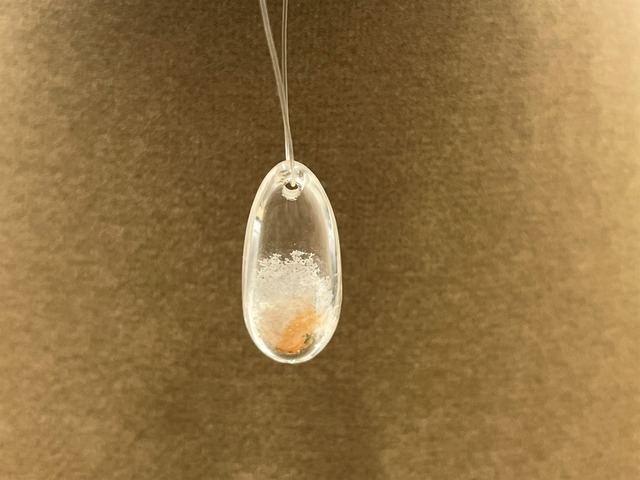 ペンダントトップ素材（ホワイトガーデンクォーツ）