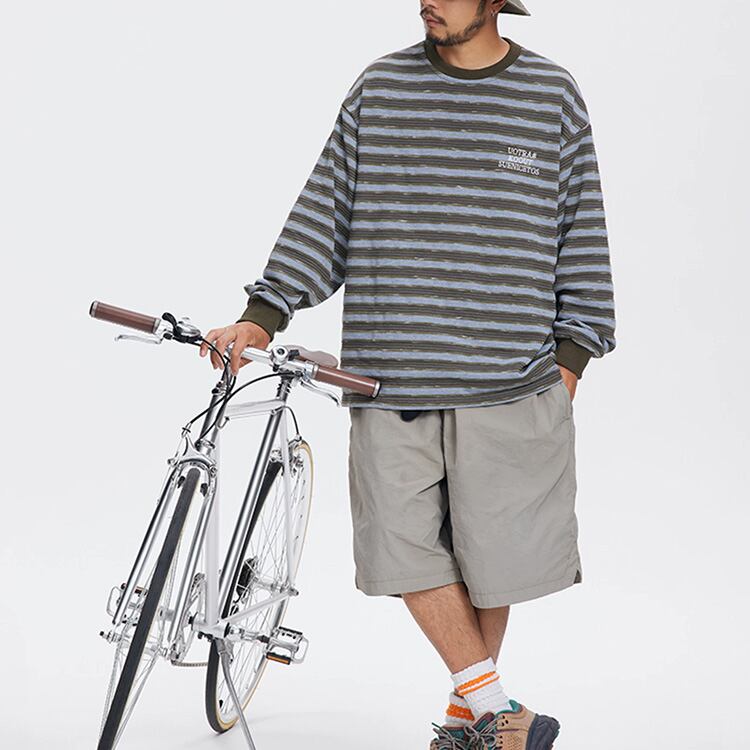 ★TROUSE ROUND NECK PULLOVER TOP　　　A0703