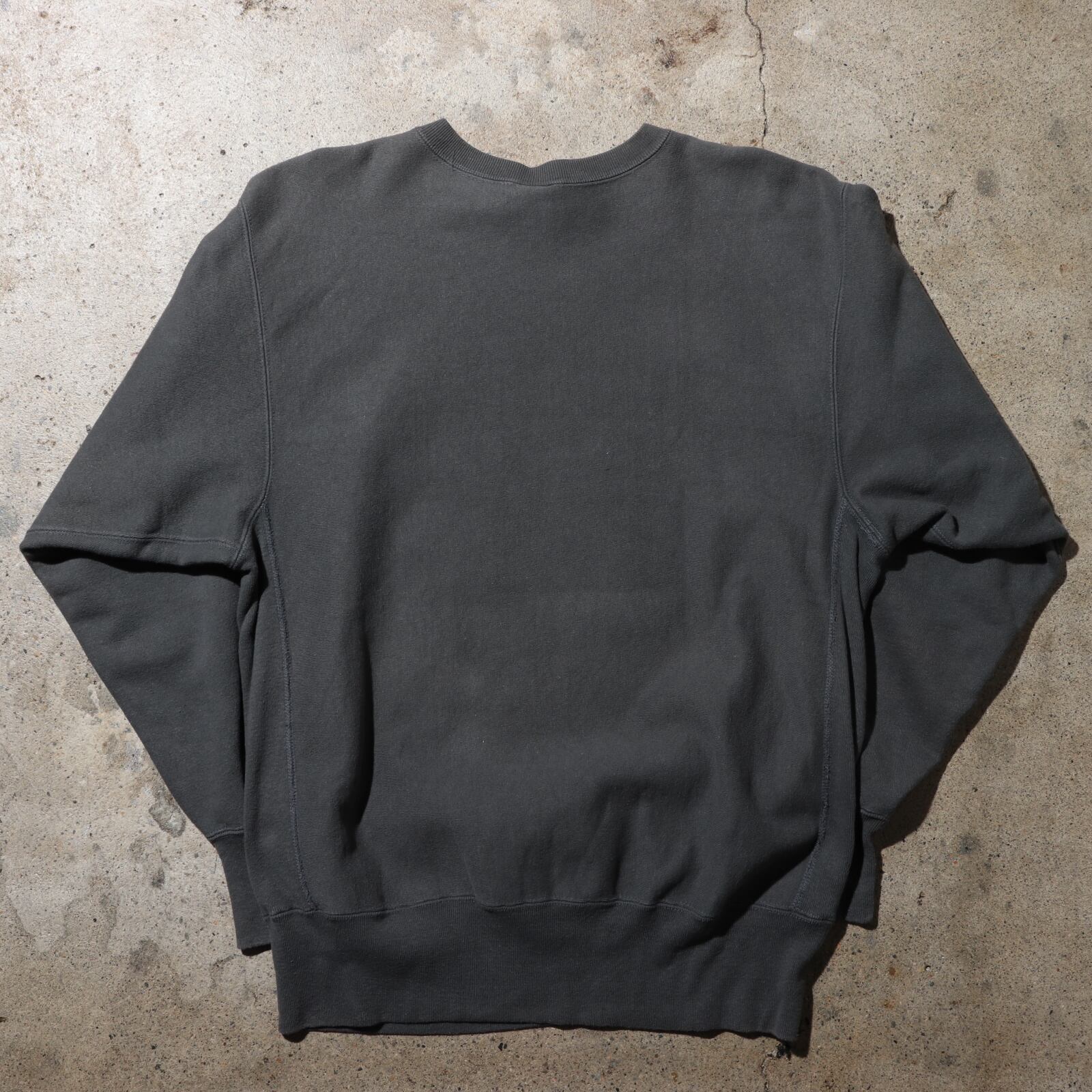 美品 90s XL チャコールグレー リバースウィーブ チャンピオン 