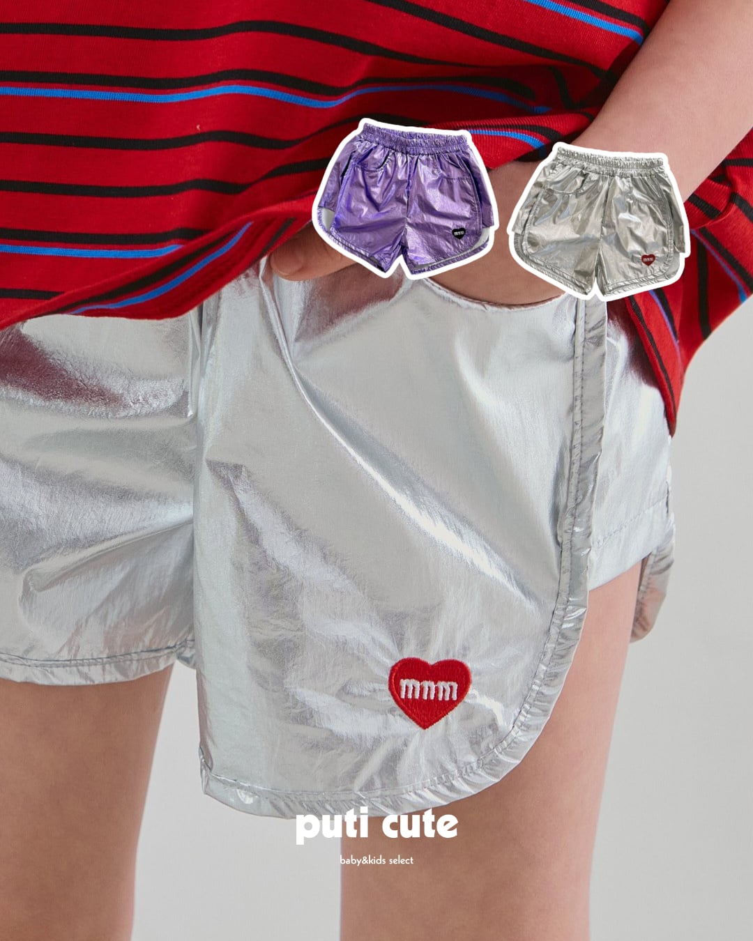 90-140 ꒰ 予約 ꒱ Shining pants / MINIMAL ⸝⋆