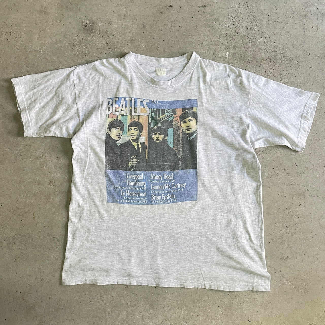 00年代 THE BEATLES ビートルズ フォトプリント バンドTシャツ メンズ