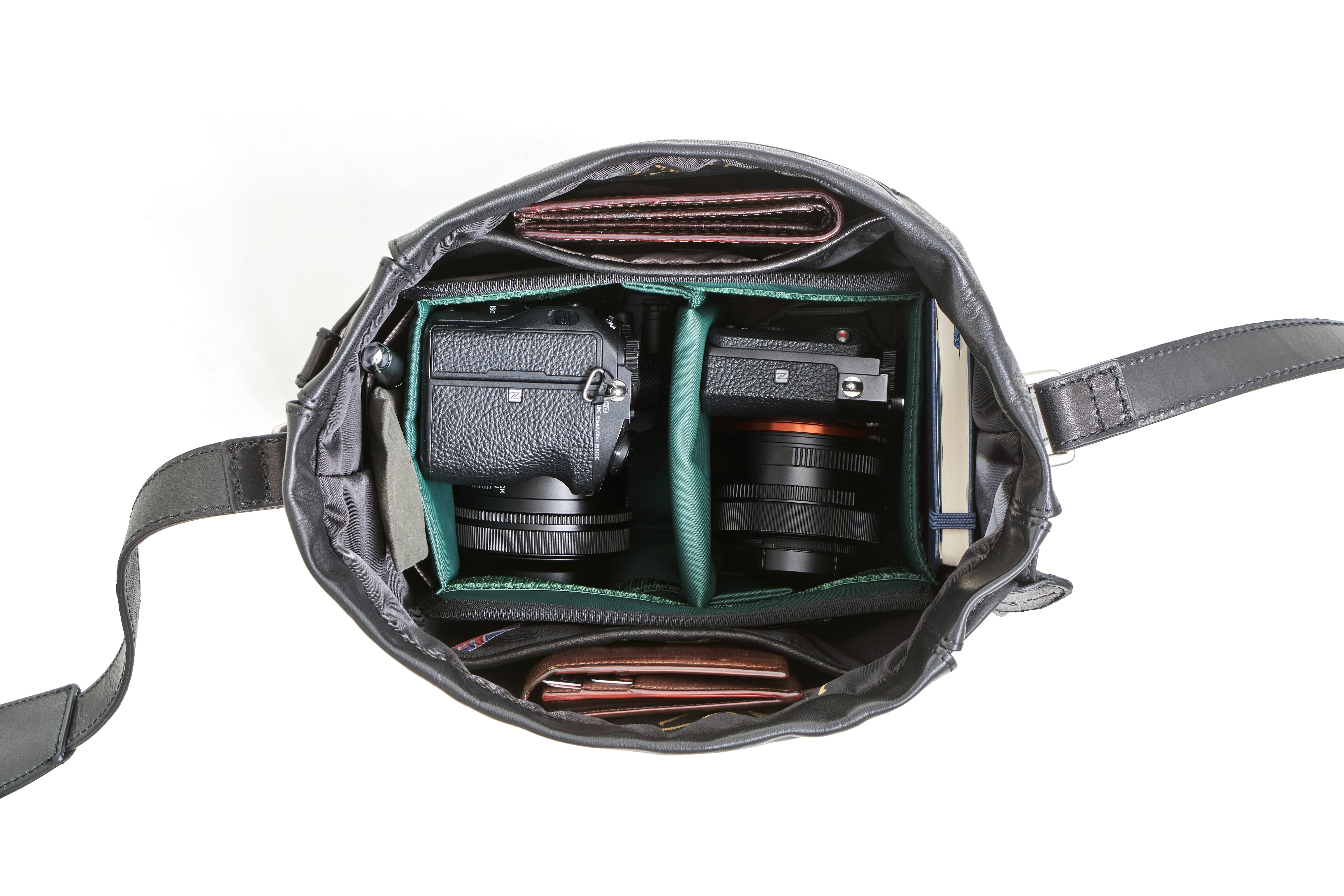 フォトグラファーズバッグ「MICHELLE」フルホースハイドレザー