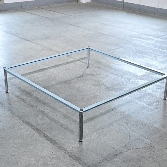 ★Cassina 85万「LC10 TABLE EN TUBE ターブル アン テューブ 」ル・コルビュジエ ピエール・ジャンヌレ シャルロット ペリアン カッシーナ【中古家具/中古インテリア/USED家具ユーズド家具/リサイクル】