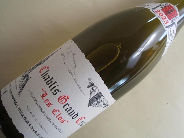 シャブリ　特級　レ・クロ　2023年　ヴァンサン・ドーヴィサ