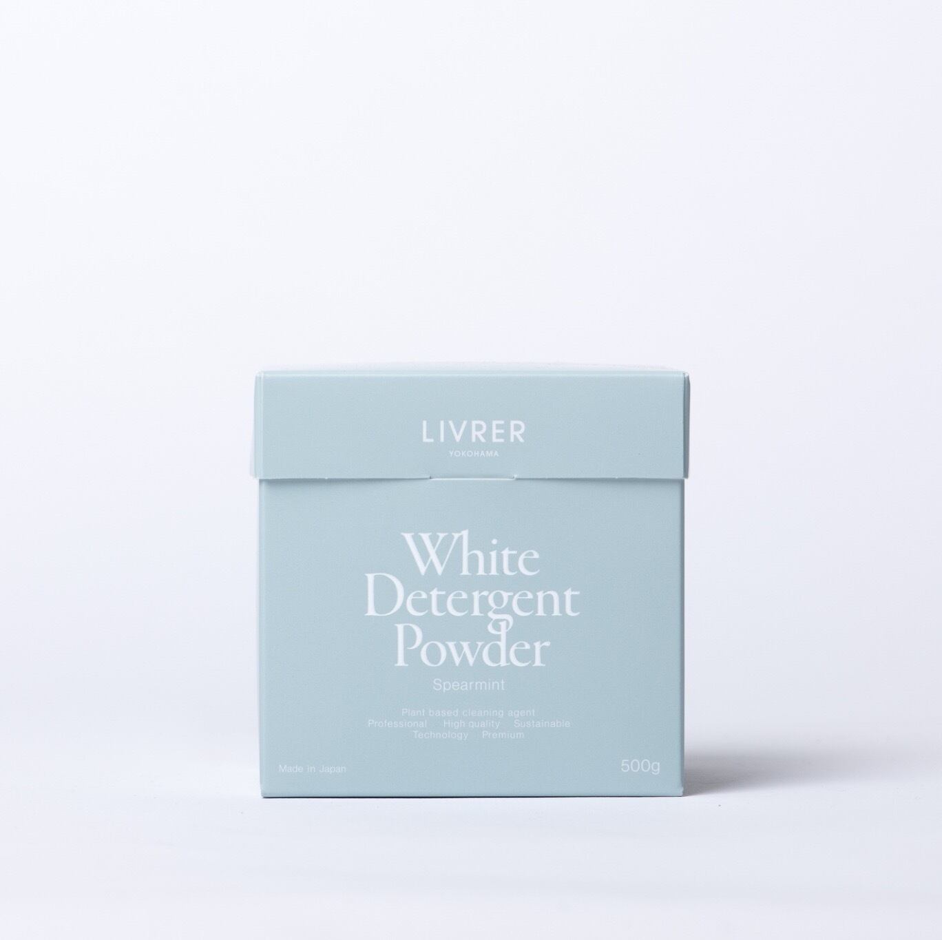500g 蛍光剤 漂白剤フリー 白物用粉洗剤 White Detergent Powder スペアミントの香り 綿 麻 合成繊維用 洗濯ブラザーズ 公式オンラインショップ