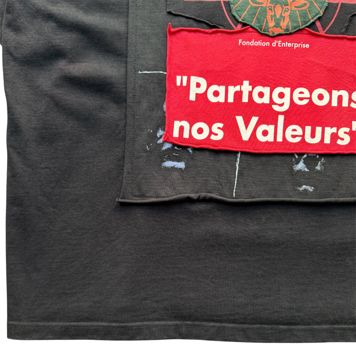 VETEMENTS 18aw Patchwork Hoodie