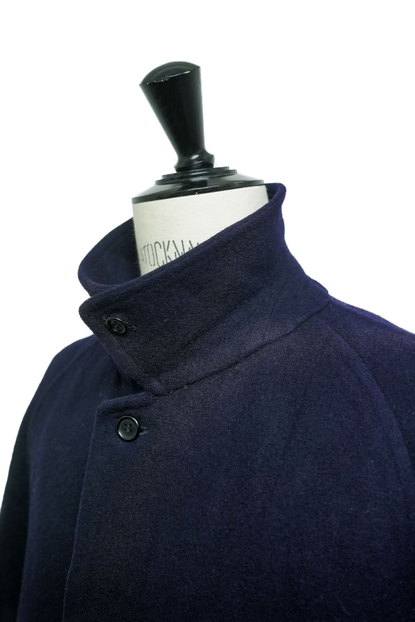 80's “Burberrys” Wool & Camelhair Balmacaan Coat – Made in England
