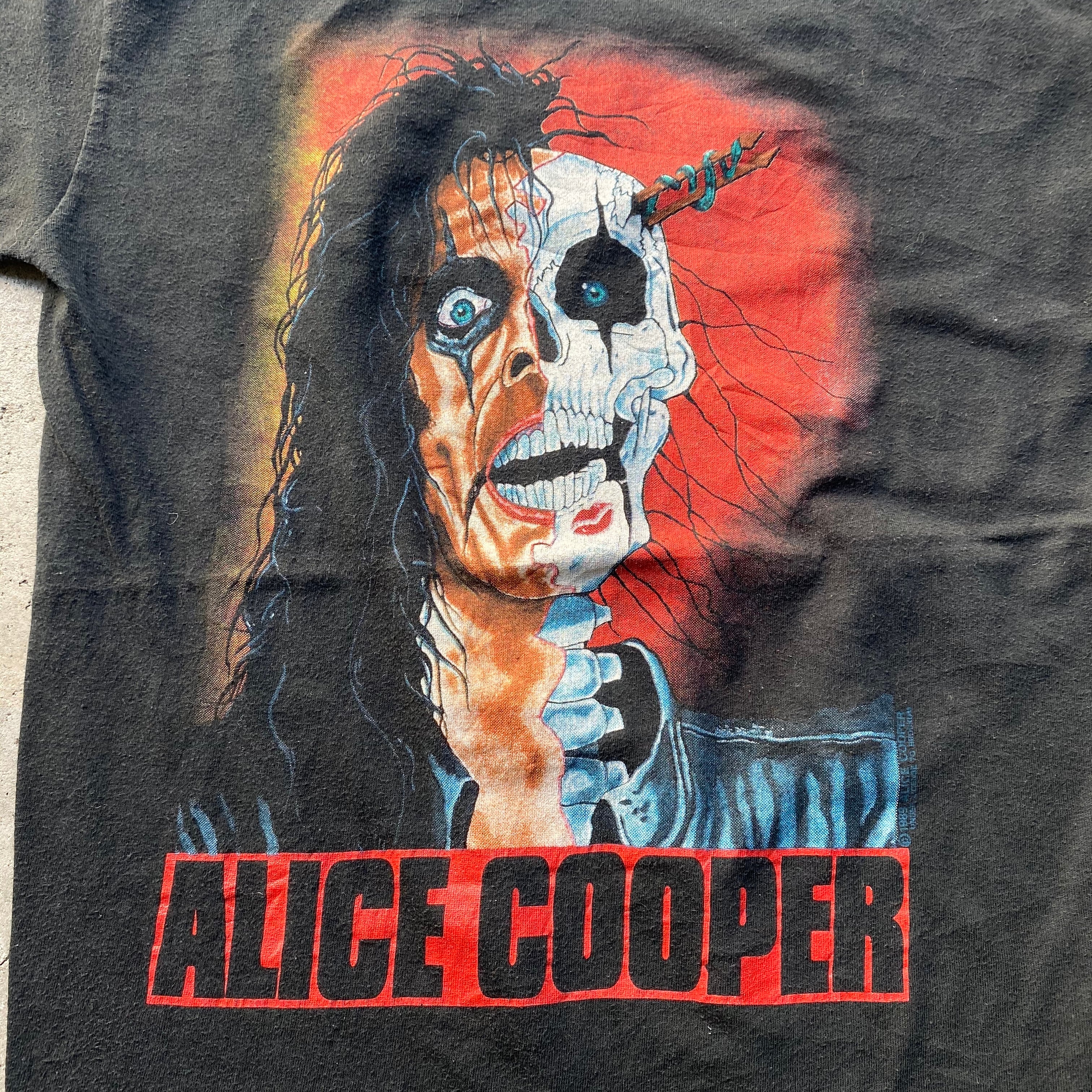 80年代 Alice Cooper アリスクーパー アーティストTシャツ バンドT 
