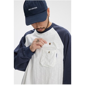 ★RAGLAN CHEST POCKET T-SHIRT　　　A0425