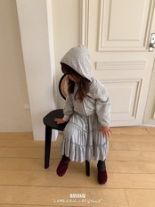 韓国子供服 / BANANA J / 26Autumn / あんこ フードジャンパー / 秋服 / キッズ *XS~JS*