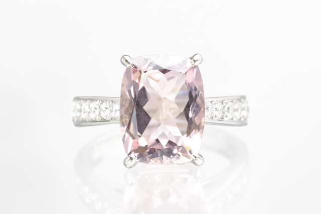 PT900 ルビー0.85ct/ダイヤモンド0.50ctリング#13