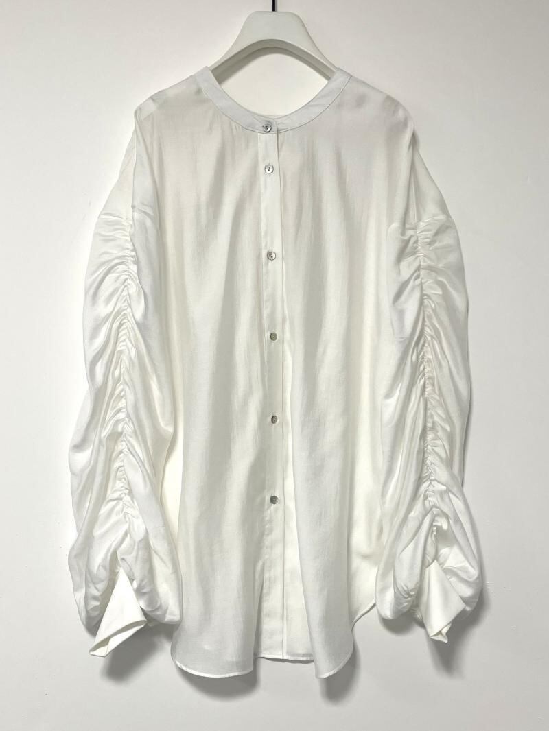 予約【CHIGNON】シャーリングスリーブシャツ[1636-593JS] | select