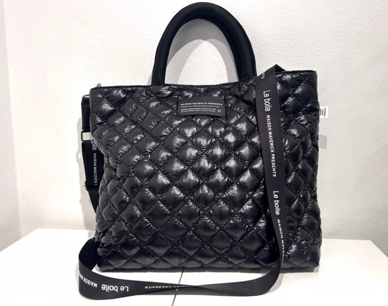 予約販売【 MAISON MAVERICK PRESENTS 】Quilted Tote Bag (MC9026) 6