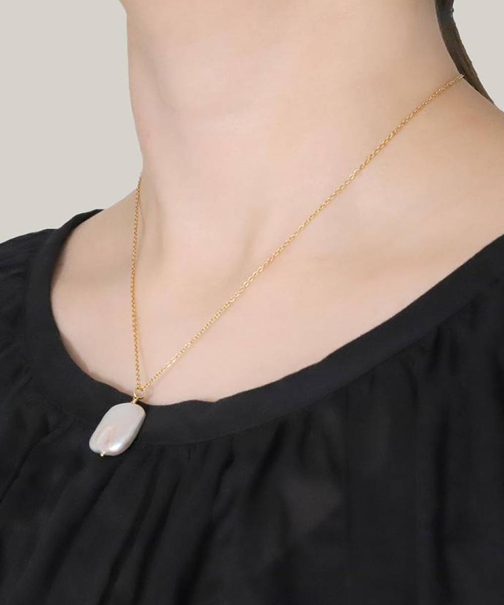 Square pearl necklace【Sクラス】 | LARICA
