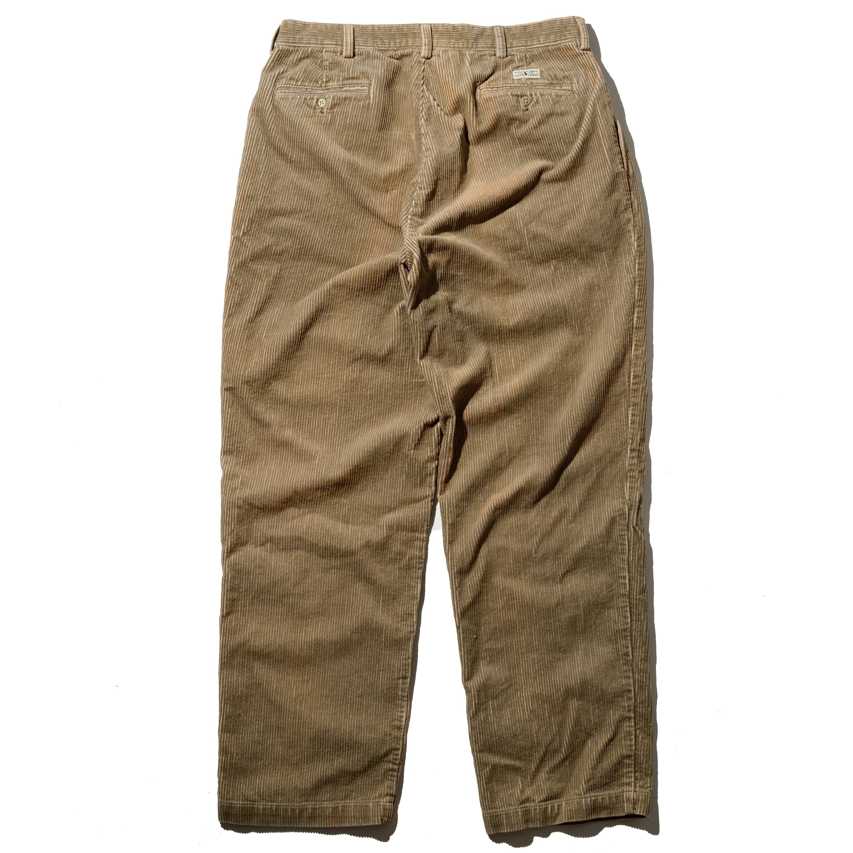 90's Polo by Ralph Lauren 2 tuck corduroy pants 
