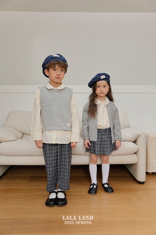 【即納】day check pants/lalaland