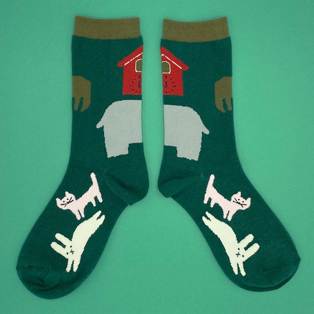 【SOCKS 3 PAIR GIFT SET】JIN KITAMURA ソックス3足ギフトセット(親子お揃いセット)