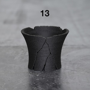 クラックスリット鉢 (13cm)
