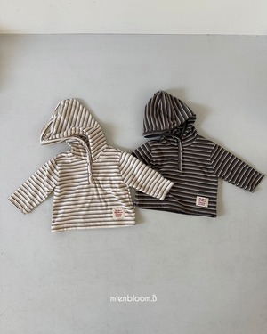 mien bloom B［取寄］border hood tee 26winter