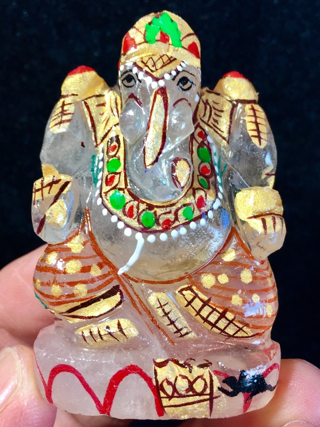 5) 「ガネーシャ」マニカラン水晶