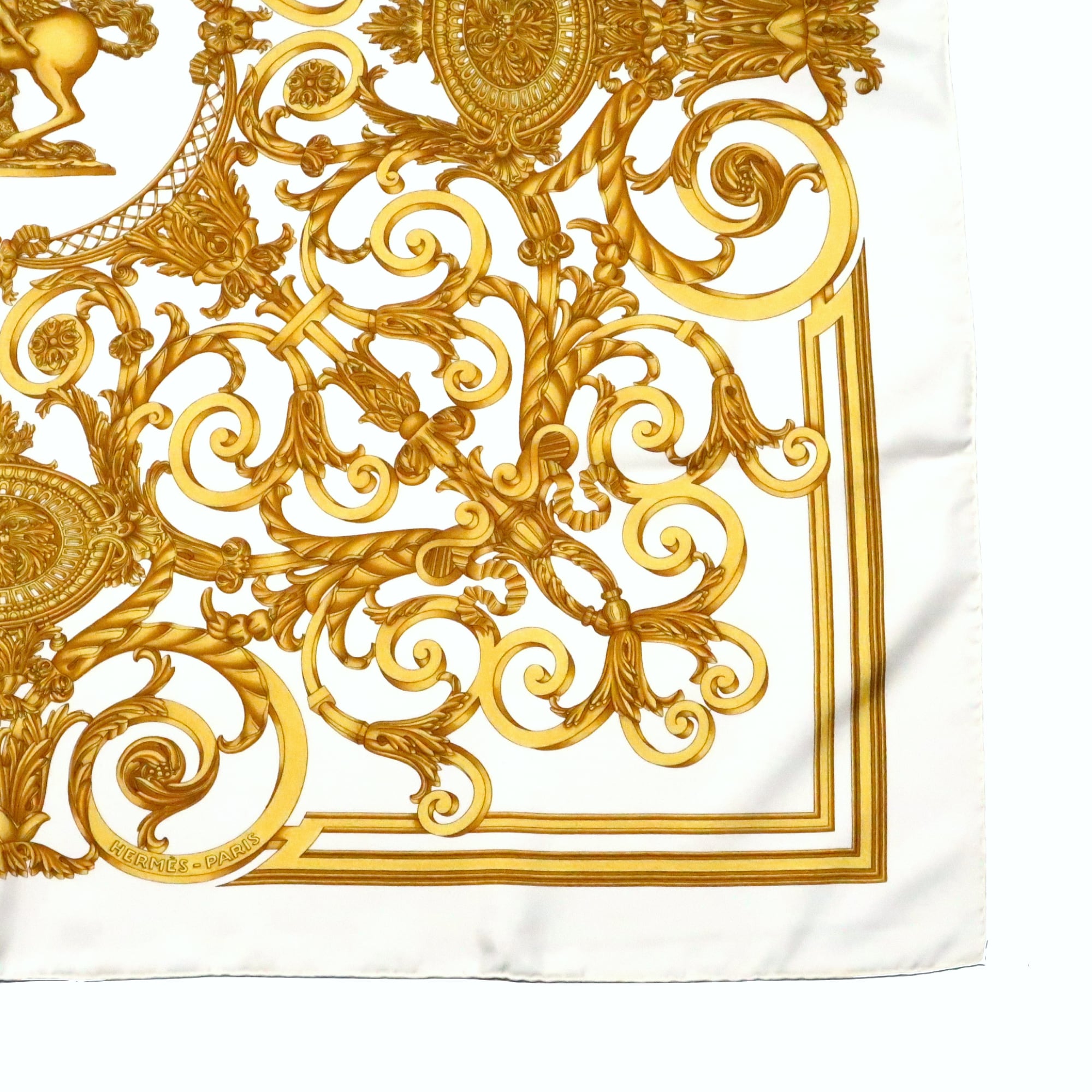 エルメス HERMES⁄スカーフ カレ90 チュイルリー公園 LES TUILERIES 