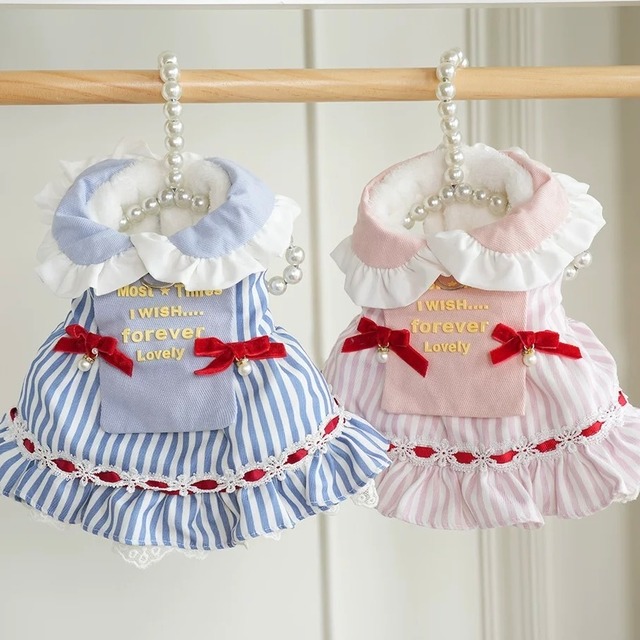 Royal Ribbon Stripe Dress