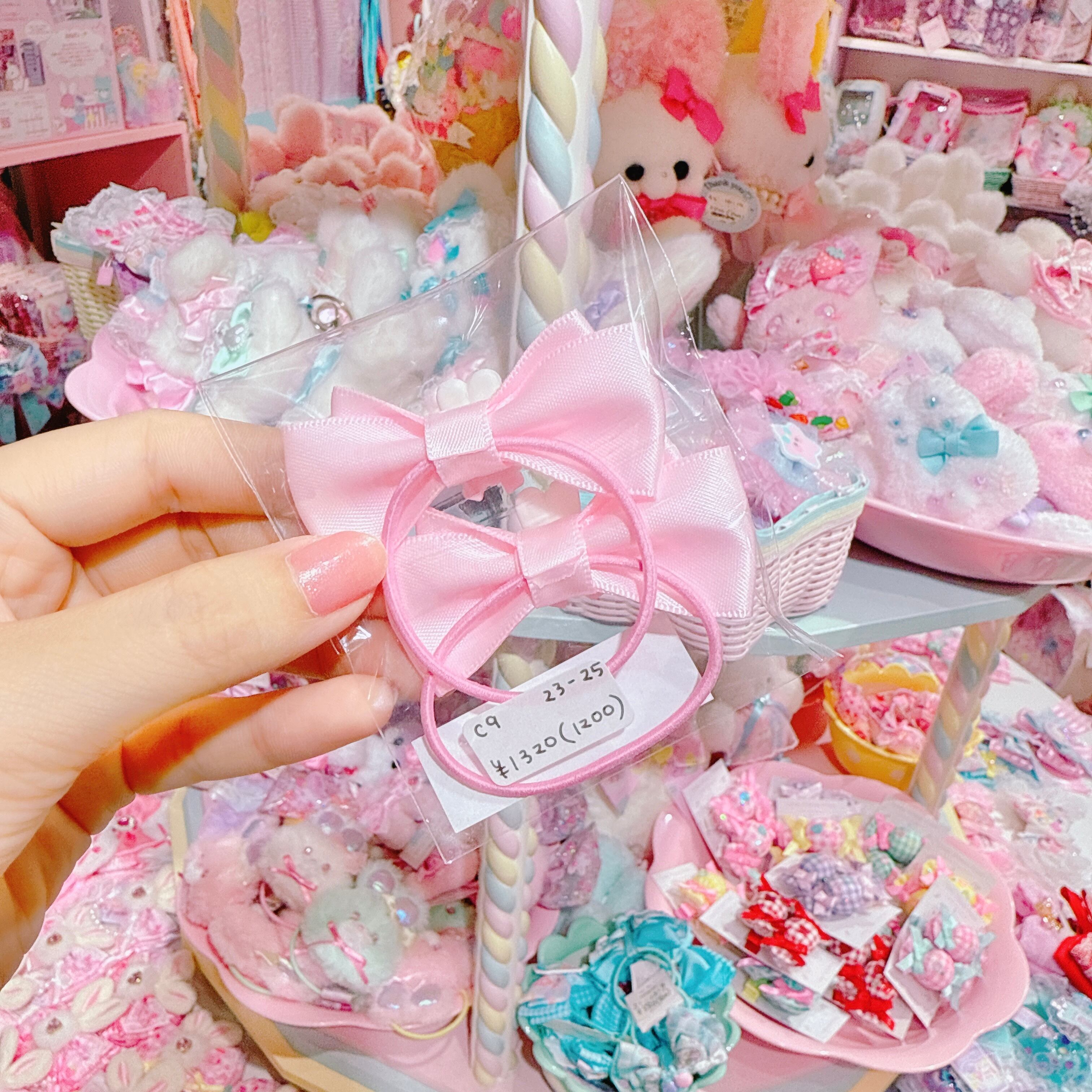 【C9】23-25ぷちリボンヘアゴムセット