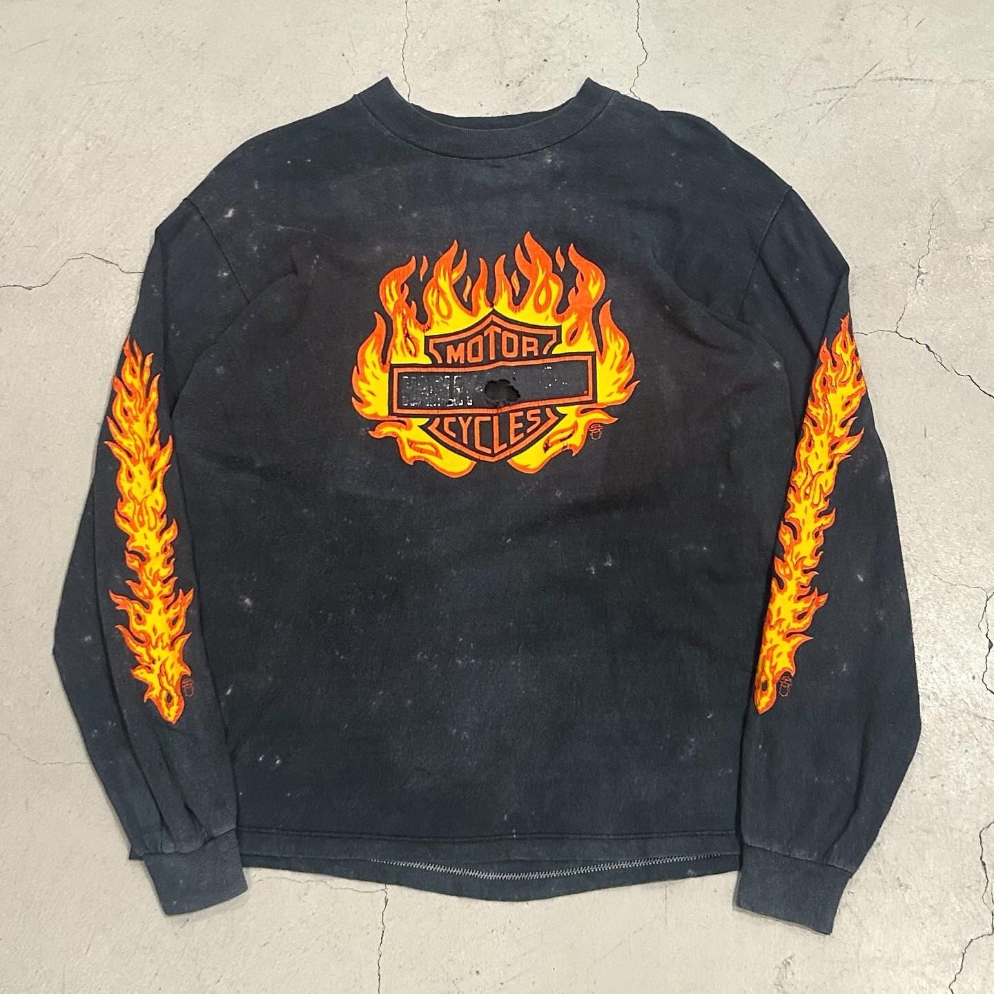 80s Harley Davidson L/S T-shirt【高円寺店】