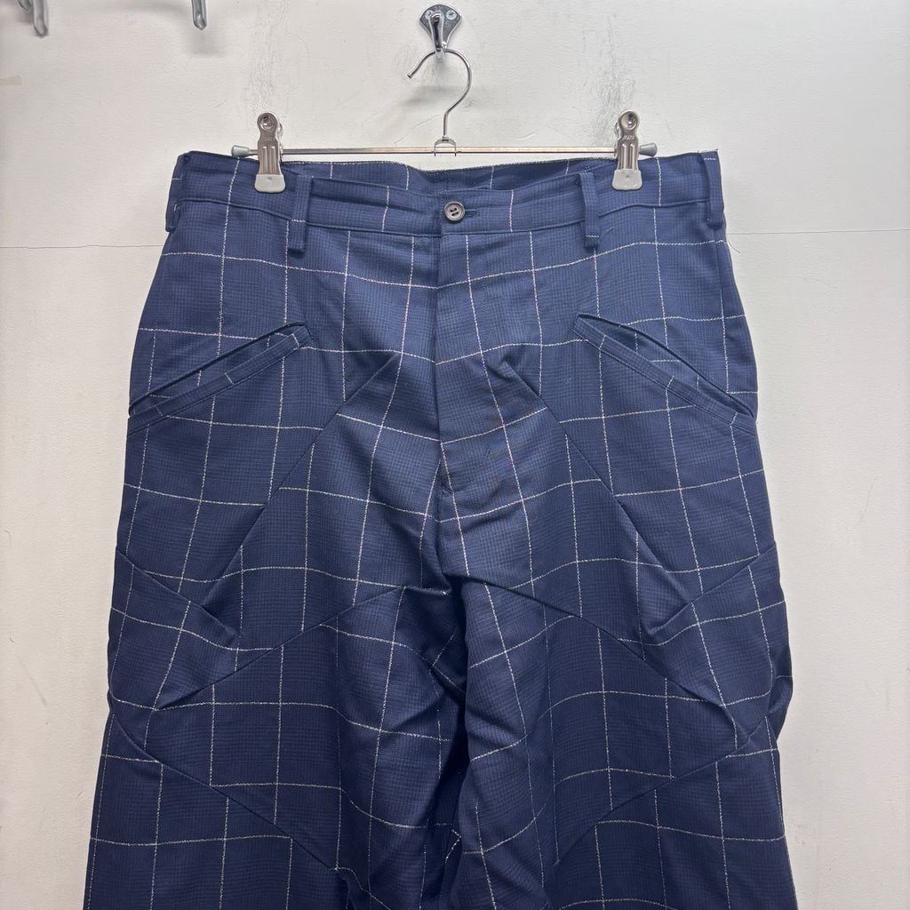sulvam サルバム 20AW Darts crazy wide pants ワイドパンツ SM-P12