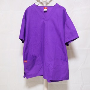 Dickeis Pullover Medical Shirt Purple