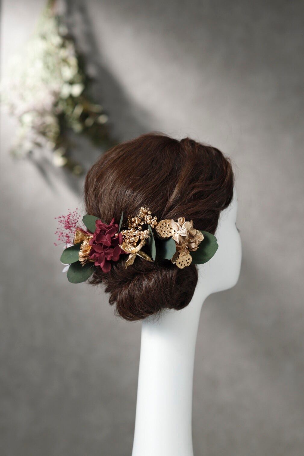 kudk wedding 和装 ヘッドパーツ 白無垢 ヘアード ヘッドアクセ 