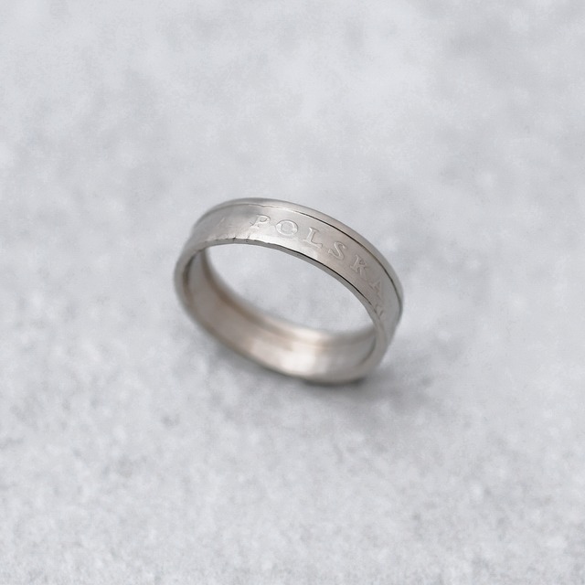 ポーランド 1ズウォティ コインリング｜POLAND 1ZLOTY COINRING