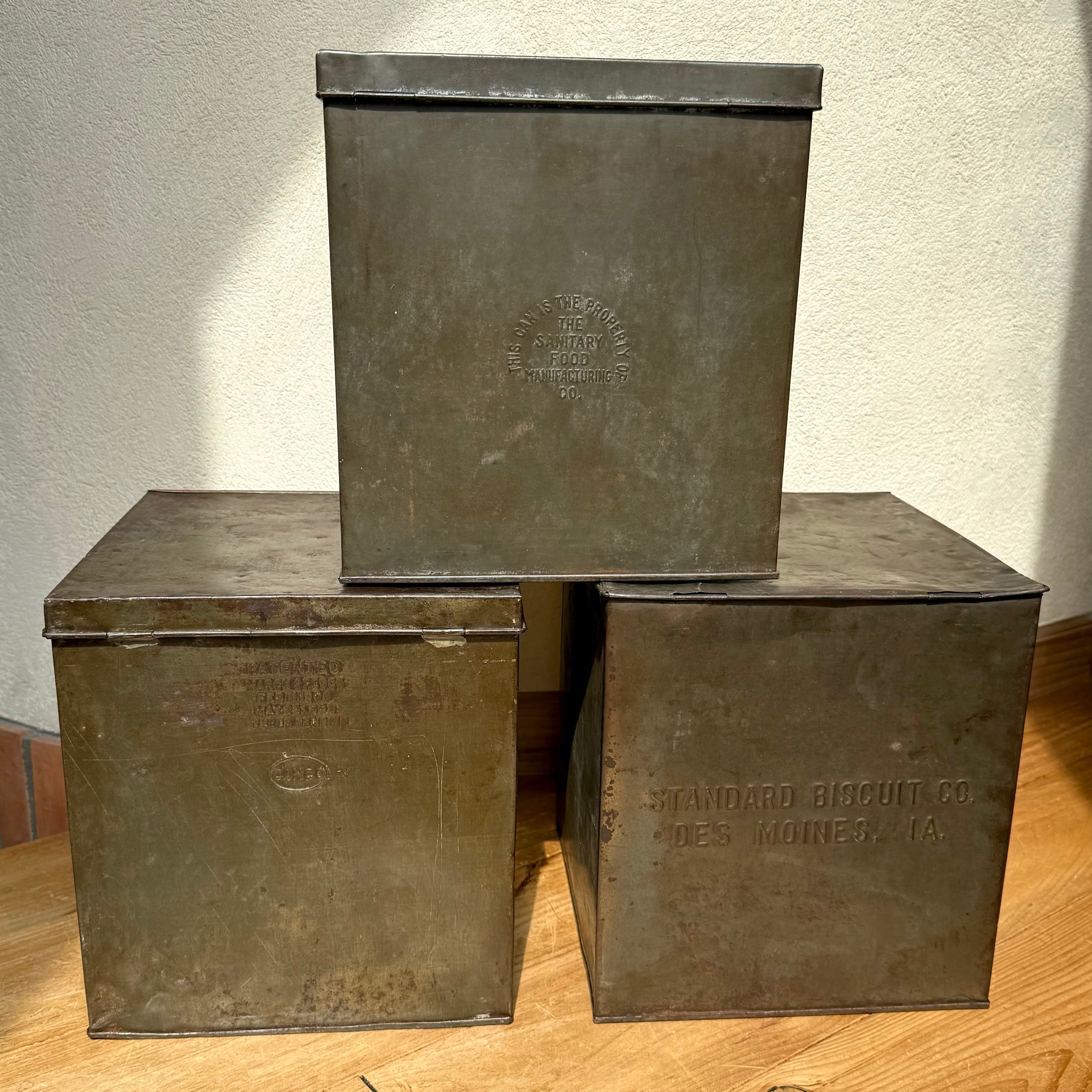 ビスケットボックス Vintage Biscuit Display Box ビスケットボックス ディスプレイ