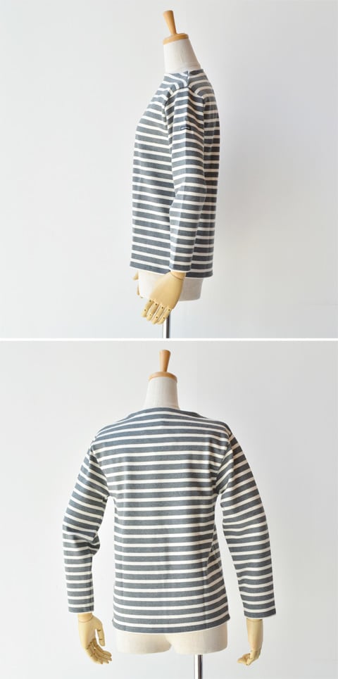 SAINT JAMES(セントジェームス)ボーダーシャツ(OUESSANT)ACI/ECR T1