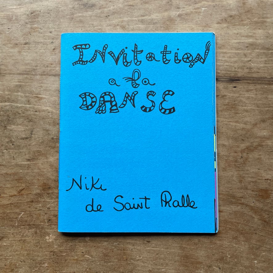 【アナウンスメントカード・ブックレット】ニキ・ド・サンファール　Niki de SAINT PHALLE (1930-2002). Invitation à la danse - 1993　Musée d’Art Moderne de la Ville de Paris [310195811]