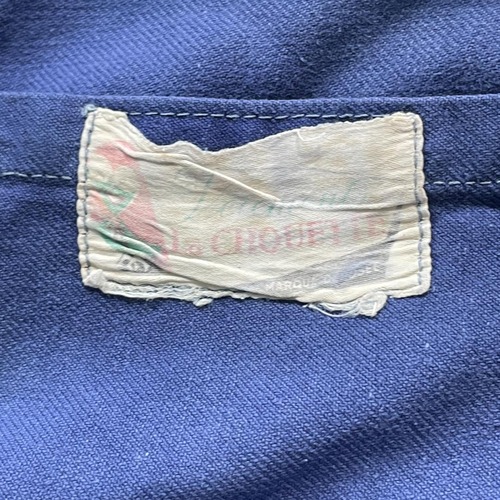 50-60s La CHOUETTE 刺繍タグ フレンチワークジャケット 詳細写真2