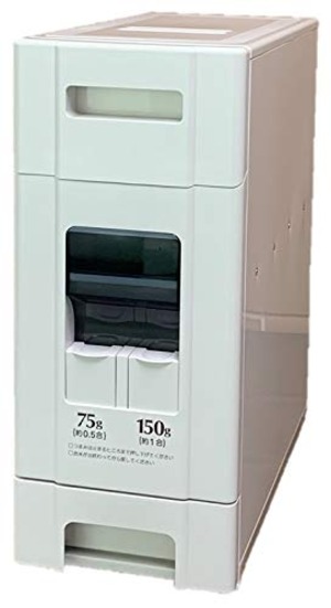 【努力特価】SAMICK(サミック) スリムライスディスペンサー12kg (0.5合計量) 据置タイプ(キャスター無) RN-630-2