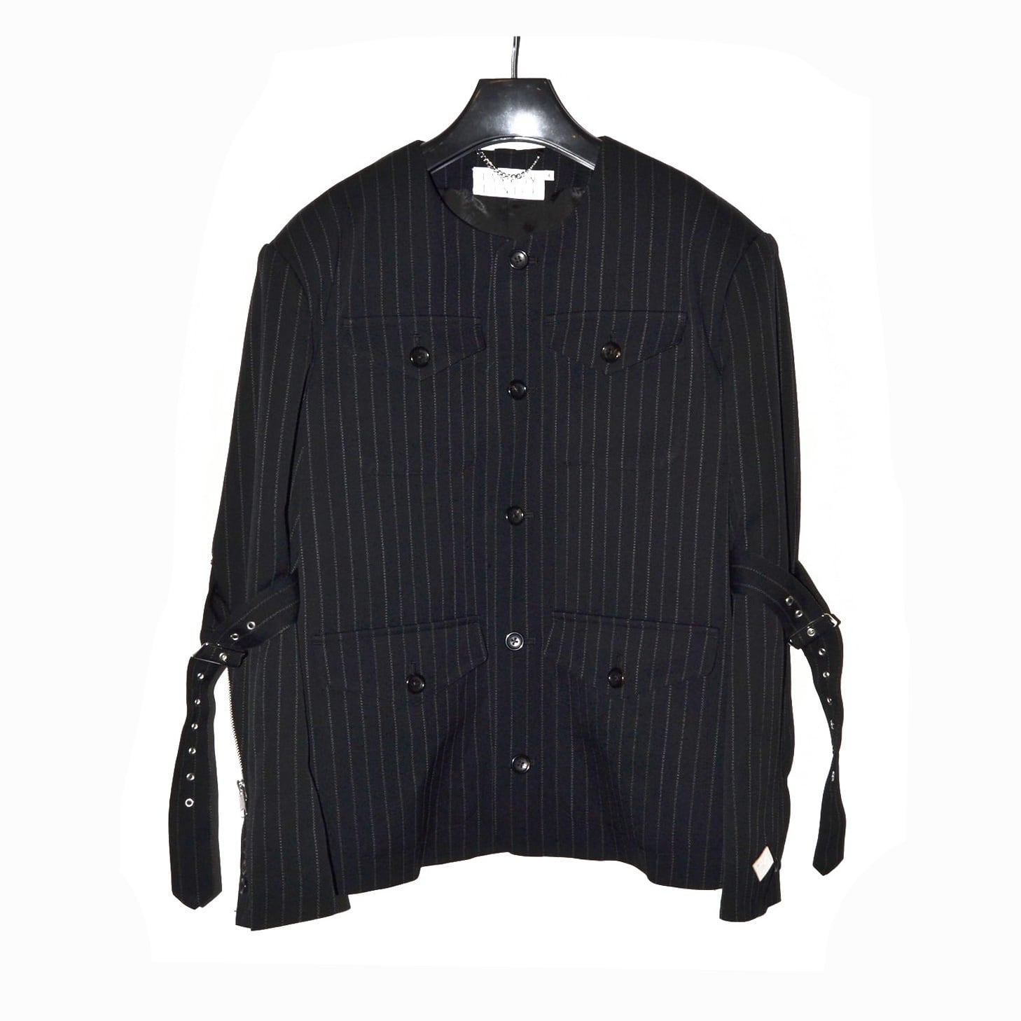 el conductorH / Wool No Collar Bondage Jacket | L' AXE ONLINE STORE