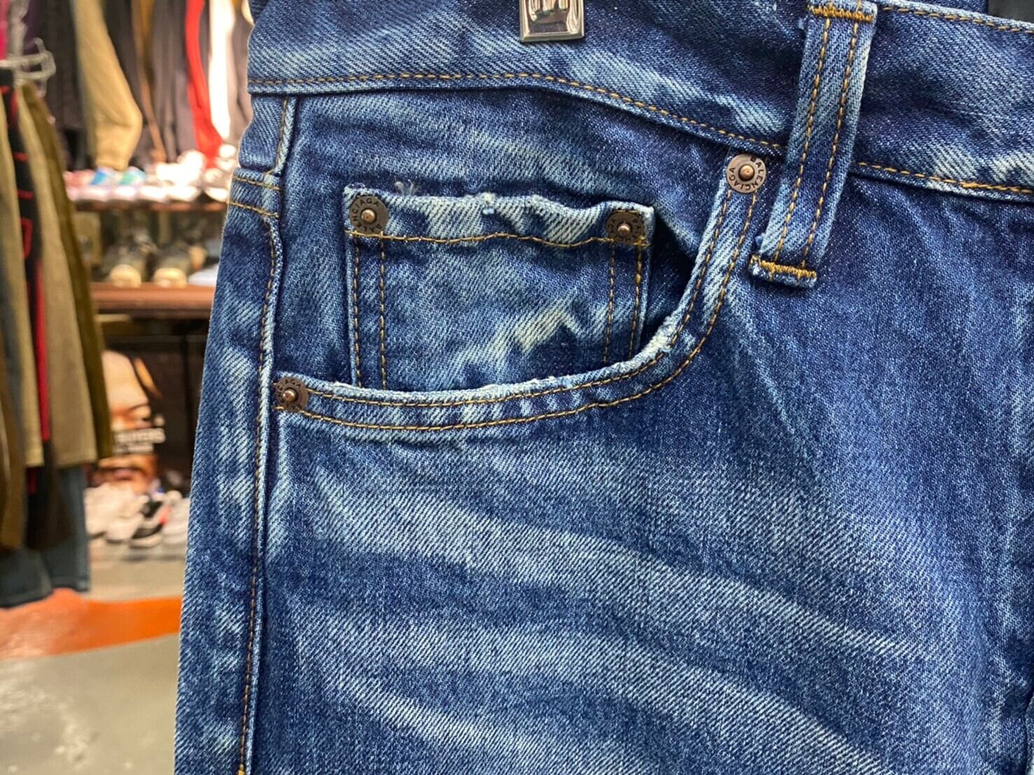 BALENCIAGA REGULAR FIT STONE WASHED DENIM 29 509122 TXE08 9081 