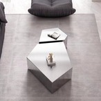 テーブル ローテーブル シンプル ブラック シルバー ブロンズ ステンレス モダン コーヒーテーブル ラグジュアリー 特殊形状 リビング インテリア 家具 おしゃれ 韓国 スタイリッシュ