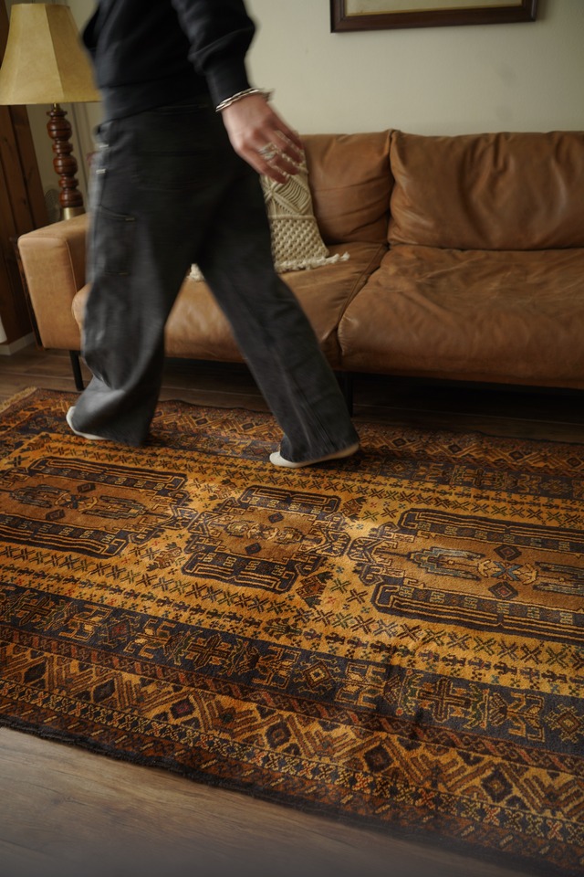 【1019】Vintage Afghan Baluch rug 1970’s
