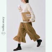 【2color】木漏れ日に揺れるコーデュロイセットアップ 《P0269》