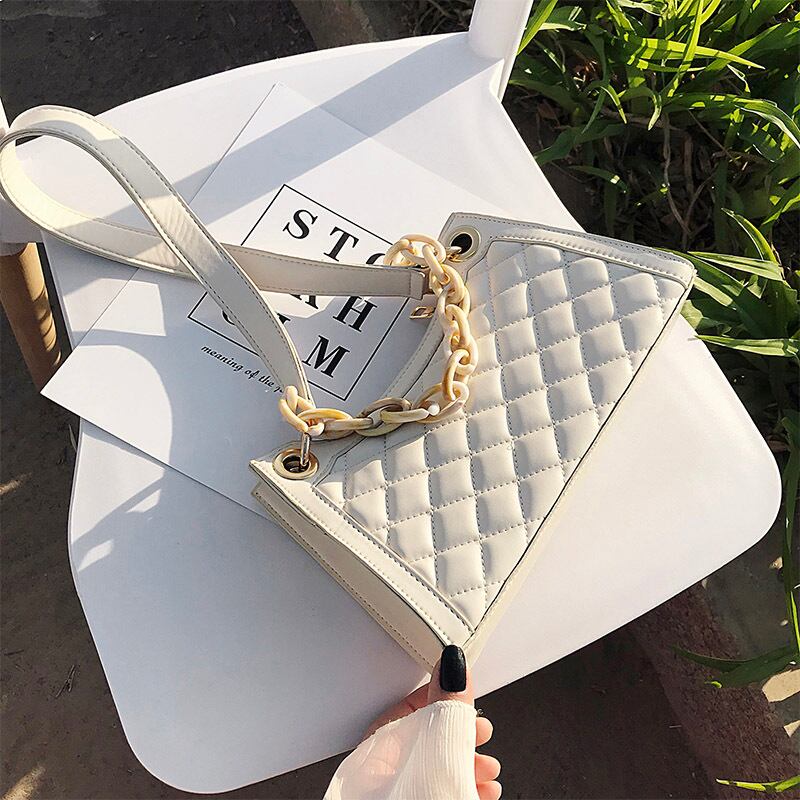 夏Lingge刺繍糸小さなバッグ女性バッグ2020新しい波バージョン野生のショルダーバッグファッションユニークな脇の下バッグ Tiancai_Wing_Bag2193803