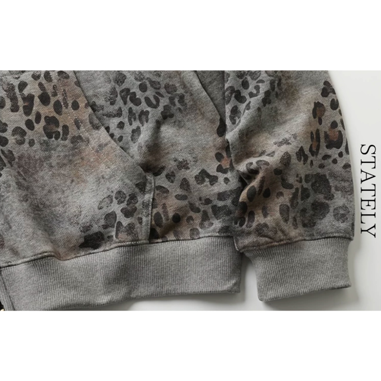Vintage Leopard ジップパーカー_T53・画像9