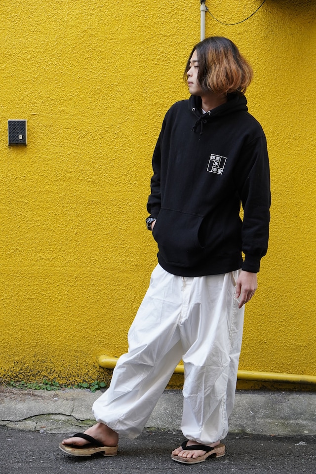 四畳半帝国Hoodie-mono　black