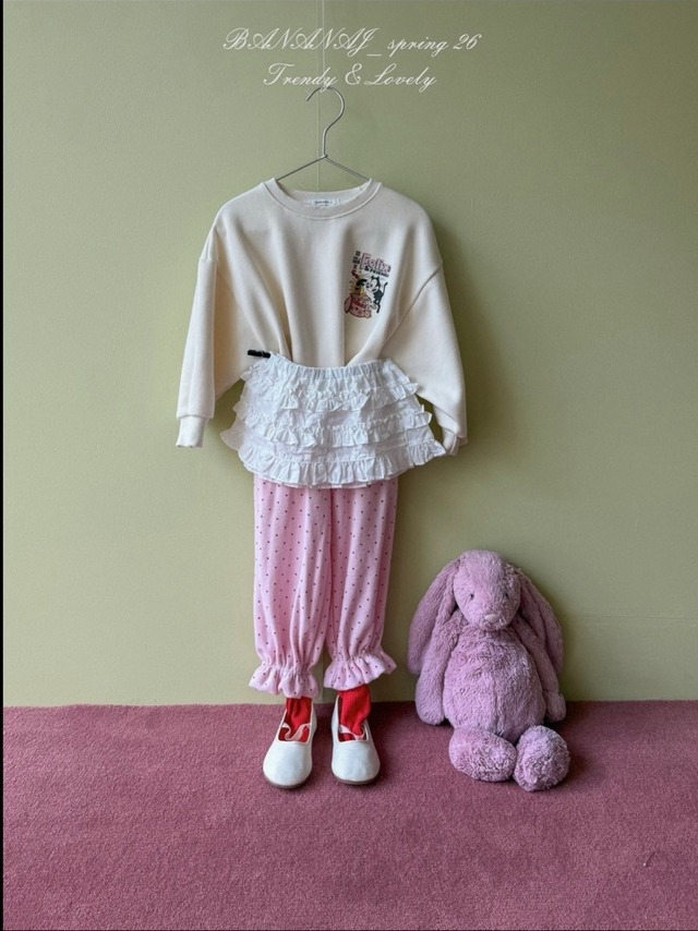 予約⌇bananaj / Jelly bongbong pants