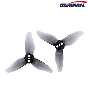 GEMFAN 2023 Hurricane 3-blade prop 1.5mm 4L4R CLEAR GREY