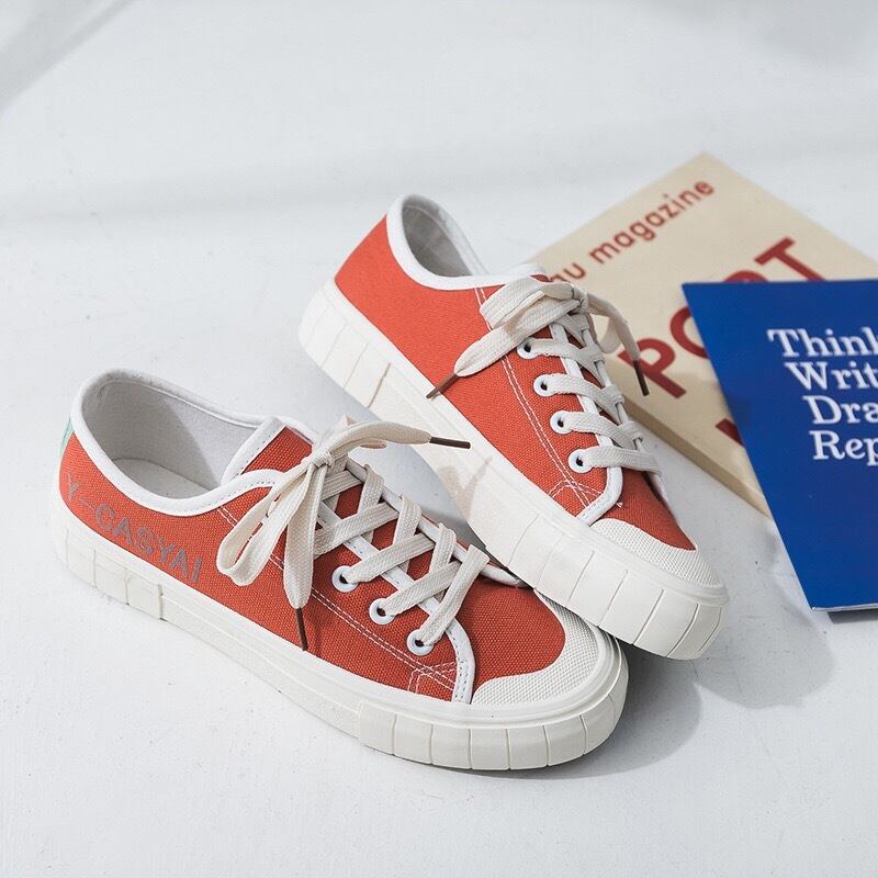 【新作】【送料無料】 クリックワイルドキャンバスシューズレディース2020新しいカジュアル夏小さな白い靴フラットシューズ女性加硫靴工場直販 ホワイト サマー 夏物 10b47243191963