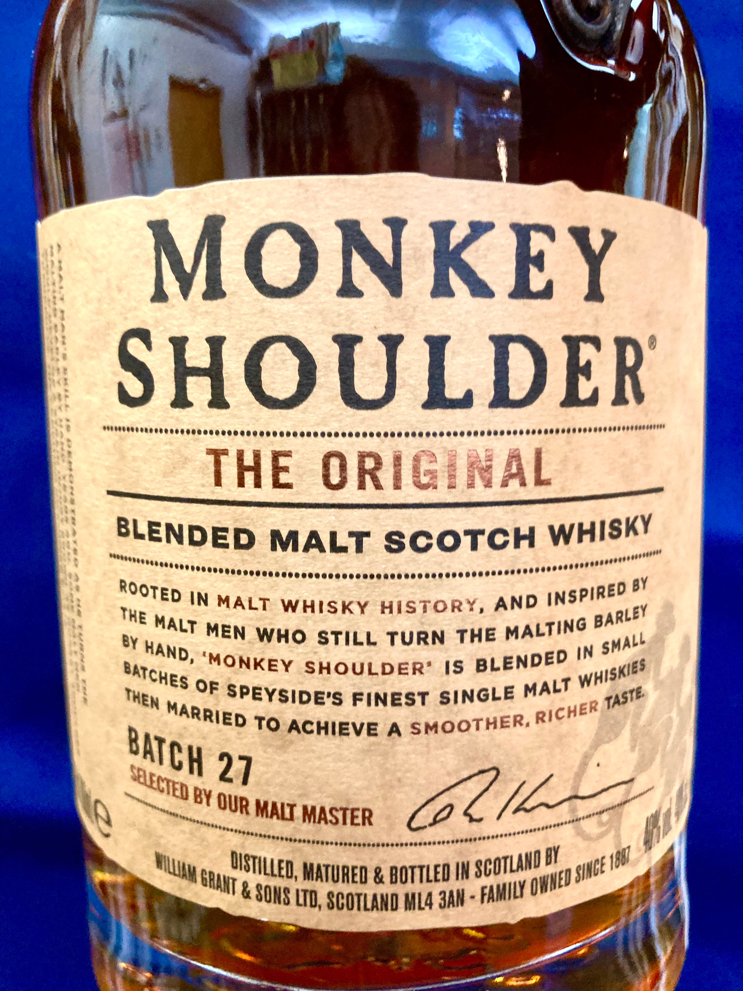 スコットランド【ウィリアム・グラント＆サンズ社】 ☆『MONKEY